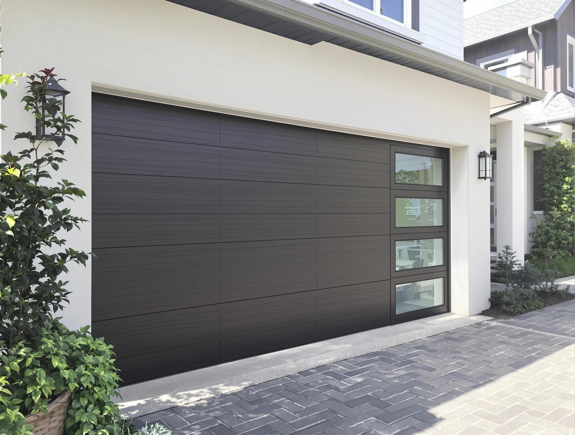 Custom garage door installation by Short Pump Garage Door Repair in Short Pump