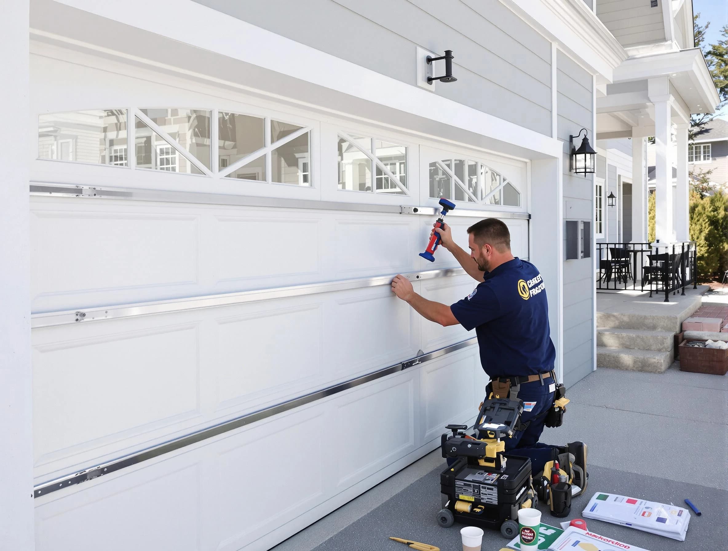 Professional garage door installation by Short Pump Garage Door Repair in Short Pump
