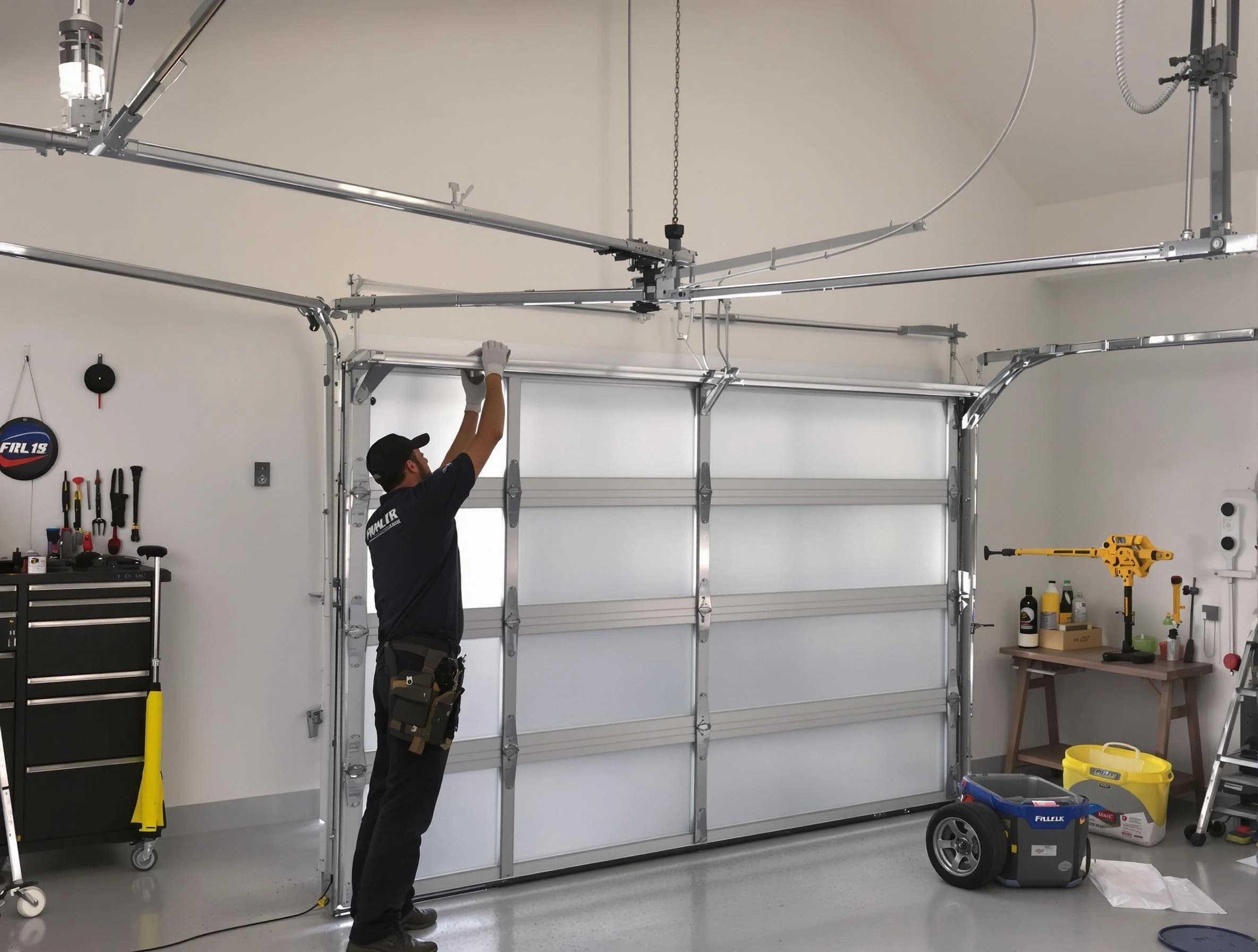 Short Pump Garage Door Repair certified team performing precision garage door installation in Short Pump