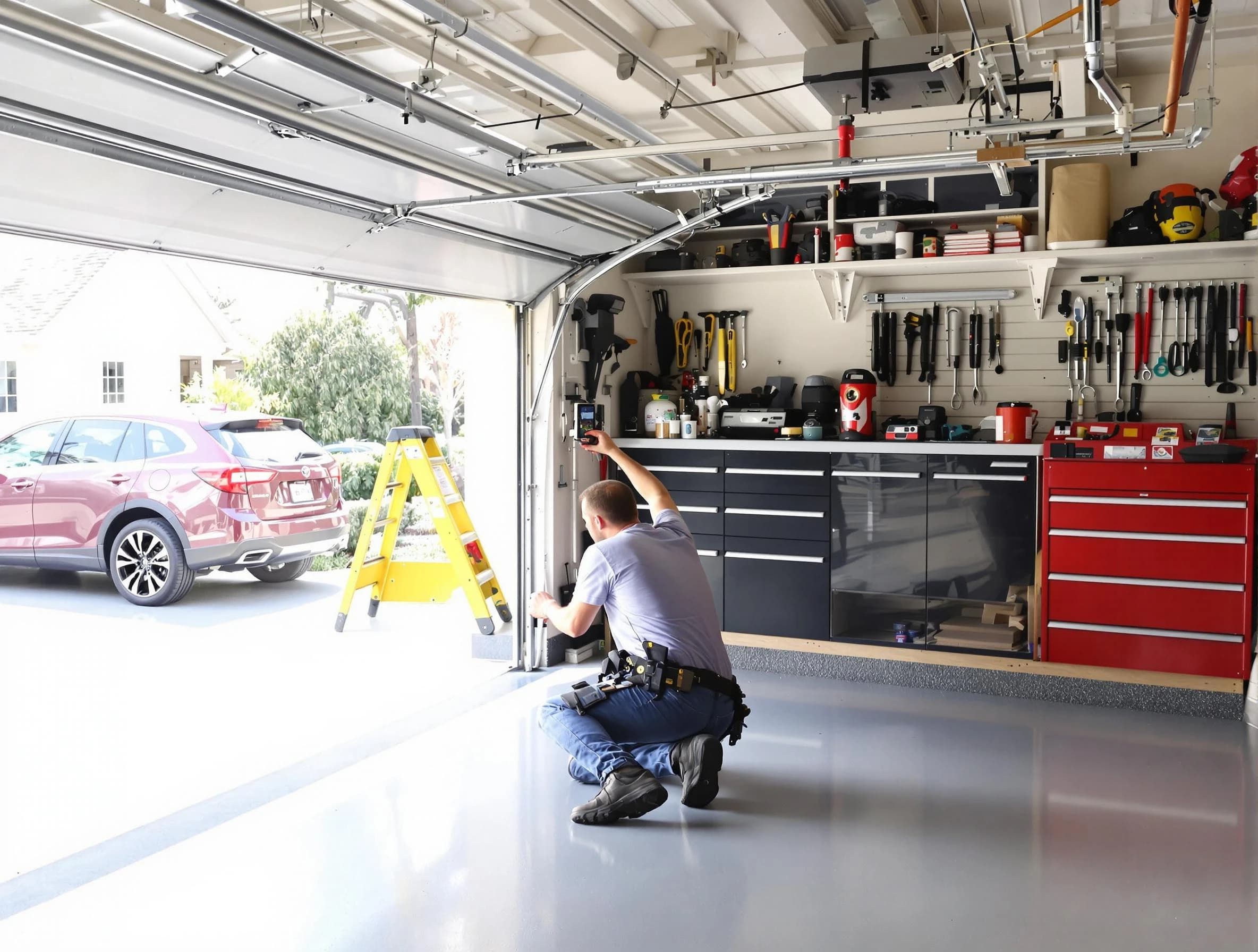 Local garage door repair service by Short Pump Garage Door Repair in Short Pump