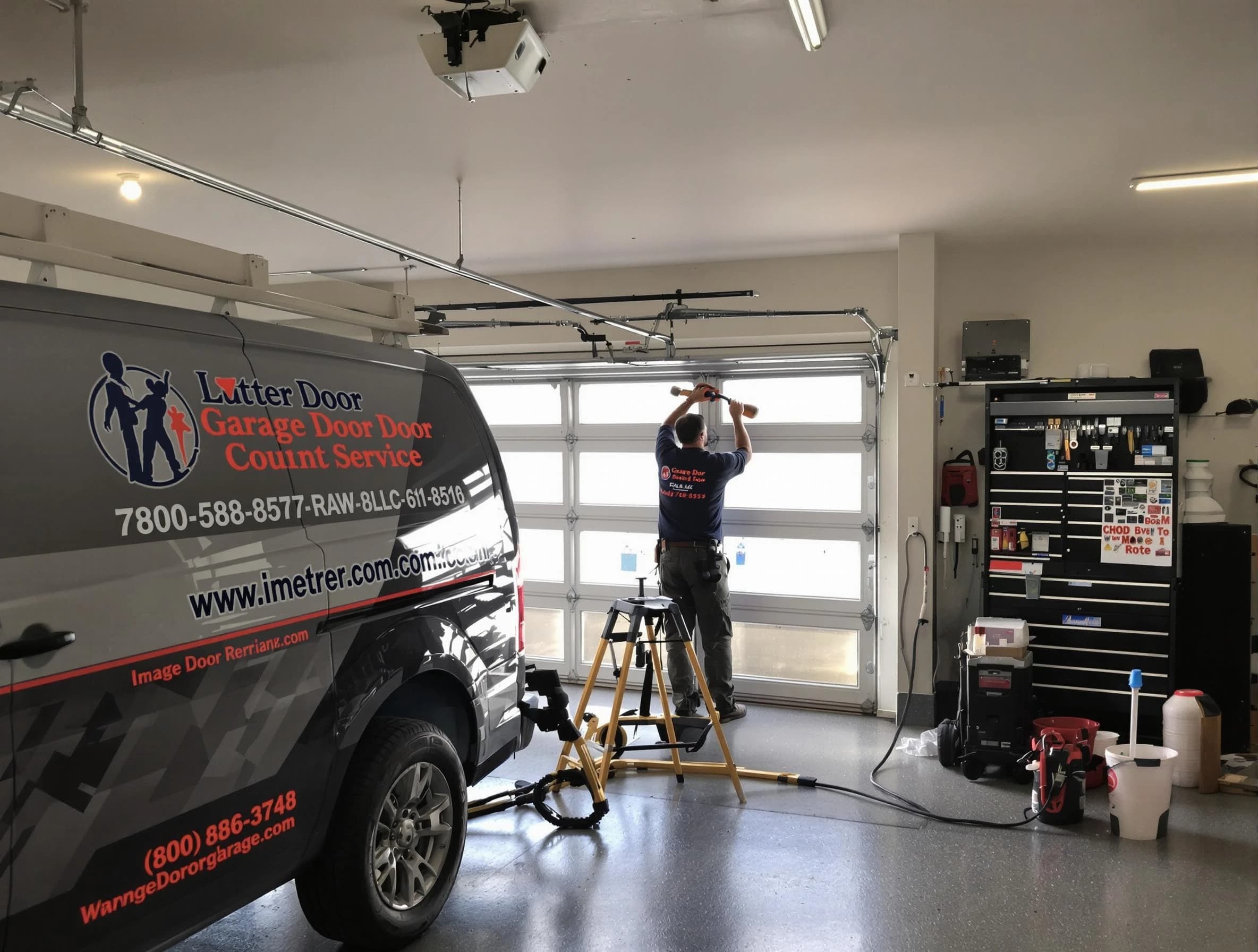 Short Pump Garage Door Repair rapid response team performing same-day repair in Short Pump