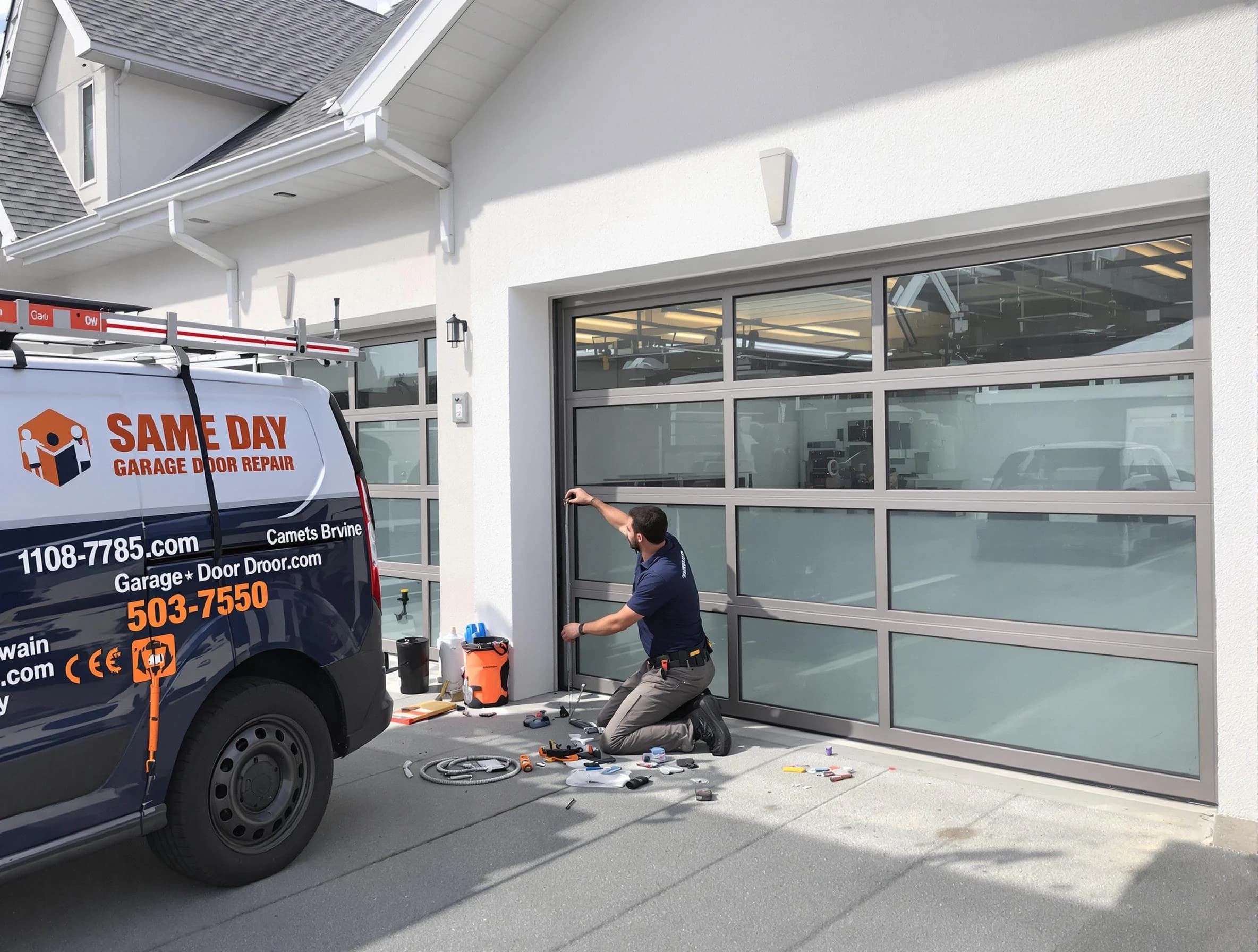 Same-day garage door repair service by Short Pump Garage Door Repair in Short Pump