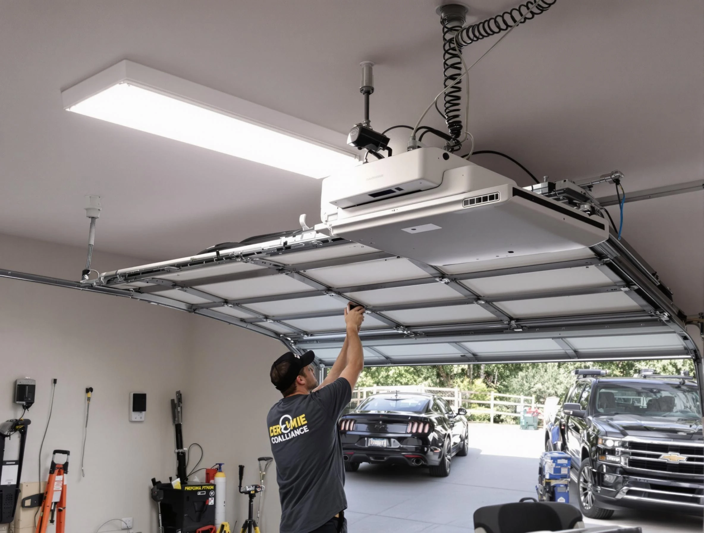 Garage Door Opener Installation in Short Pump