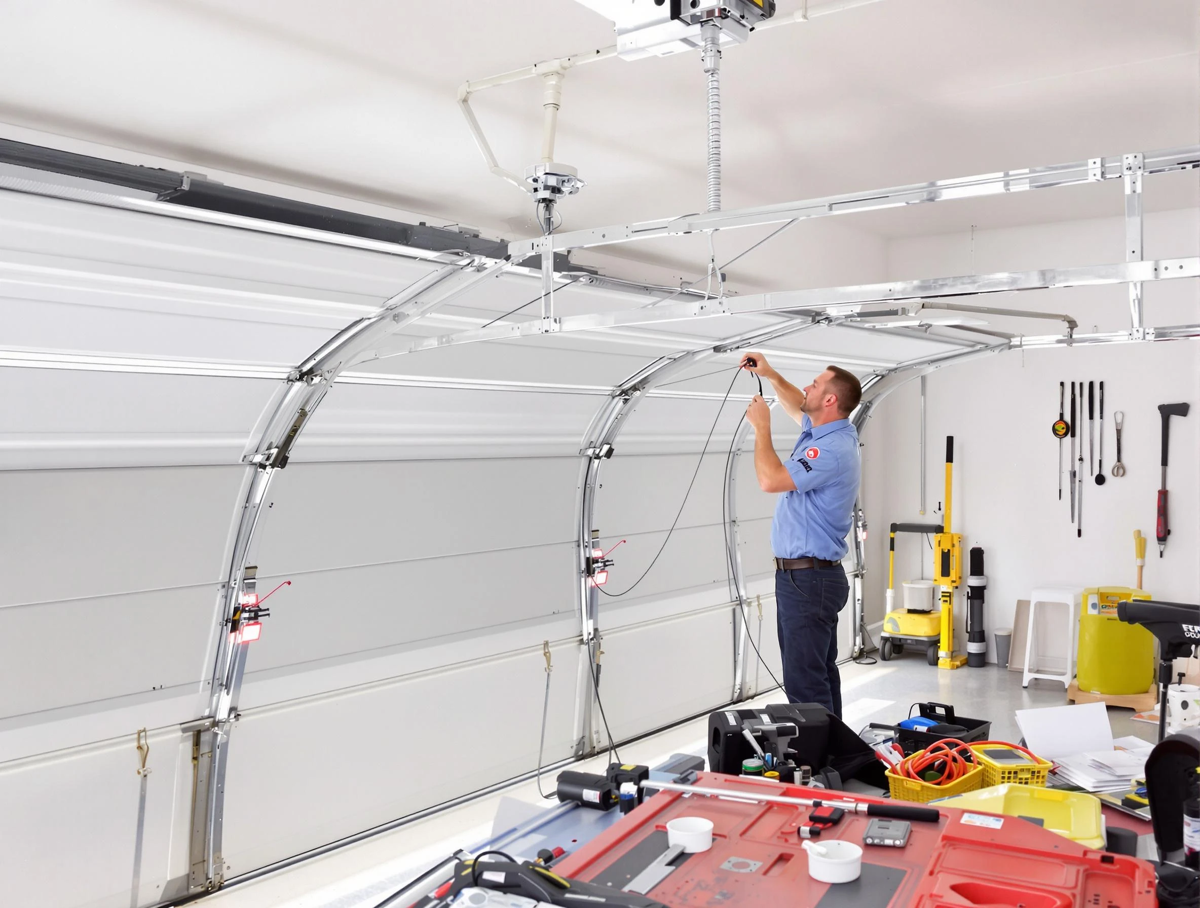 Garage door cable repair service by Short Pump Garage Door Repair in Short Pump