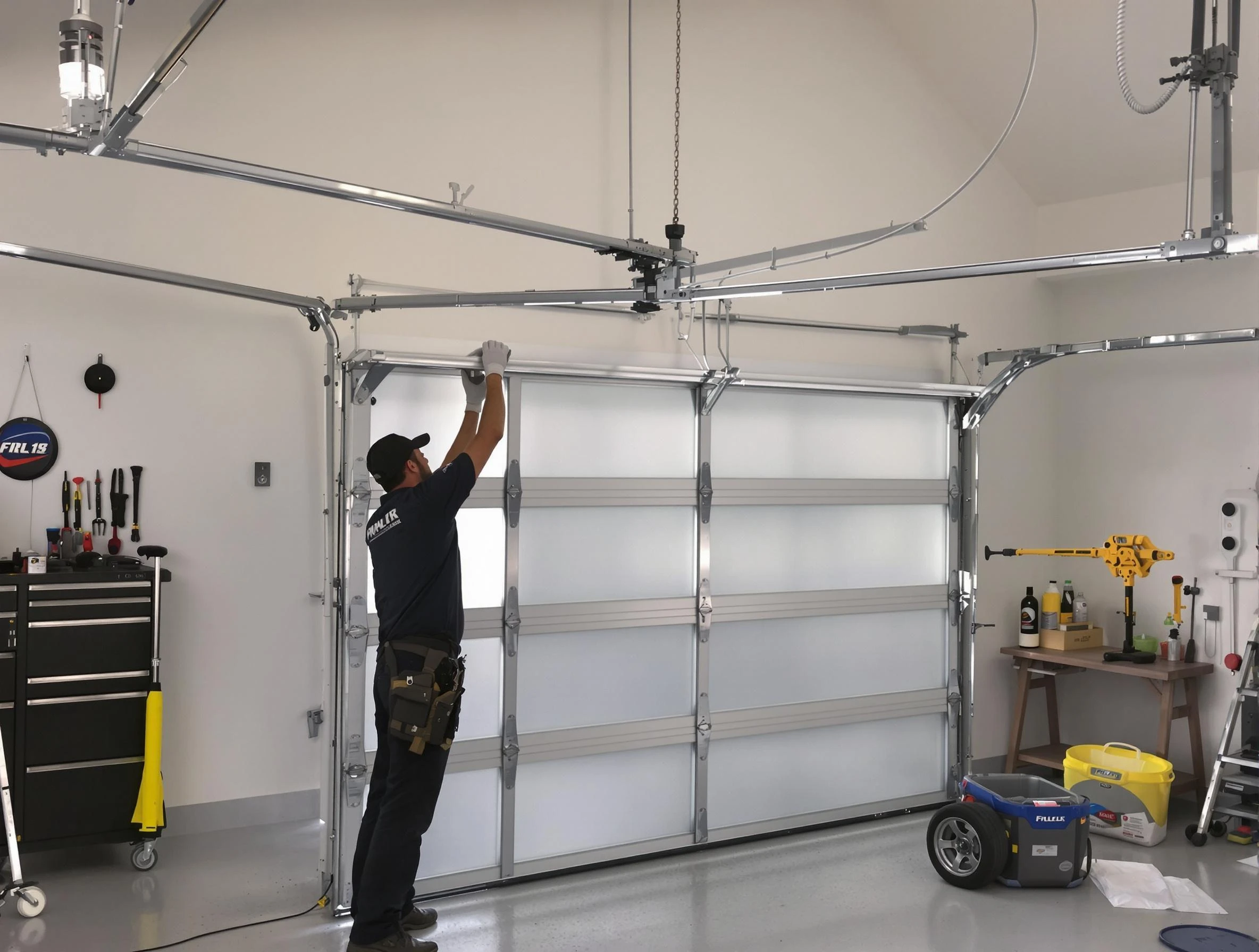 Short Pump Garage Door Repair certified team performing precision garage door installation in Short Pump